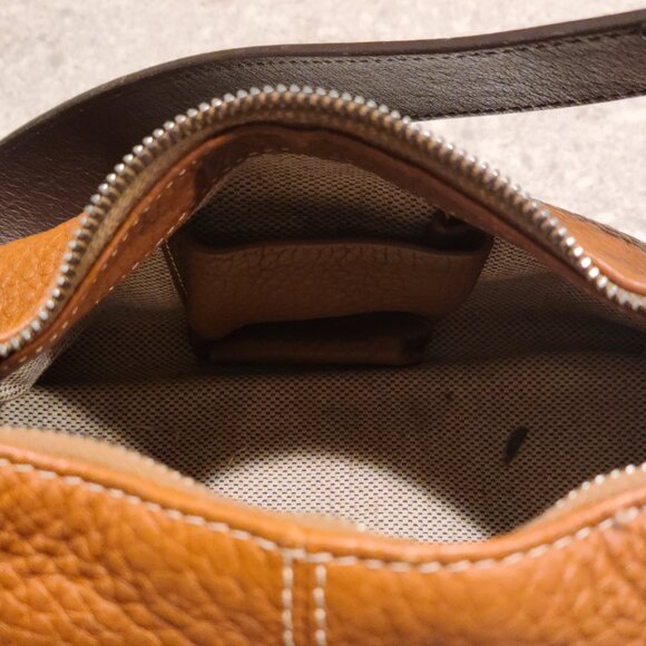 Vintage 1976 Dooney & Bourke All Weather Leather Shoulder Bag - Picture 6 of 12